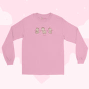 Cinnamon the Chubby Reindeer Christmas Long Sleeve T-Shirt | Cute Holiday Apparel | Festive Winter Wardrobe Essential Katnipp character product