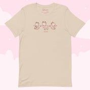 Cinnamon the Chubby Reindeer Christmas T-Shirt | Kawaii Holiday Festive Winter Tee Katnipp character product