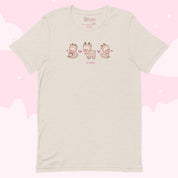 Cinnamon the Chubby Reindeer Christmas T-Shirt | Kawaii Holiday Festive Winter Tee Katnipp character product
