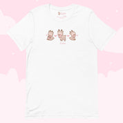 Cinnamon the Chubby Reindeer Christmas T-Shirt | Kawaii Holiday Festive Winter Tee Katnipp character product