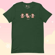 Cinnamon the Chubby Reindeer Christmas T-Shirt | Kawaii Holiday Festive Winter Tee Katnipp character product
