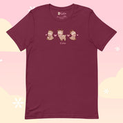 Cinnamon the Chubby Reindeer Christmas T-Shirt | Kawaii Holiday Festive Winter Tee Katnipp character product