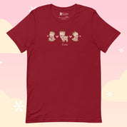 Cinnamon the Chubby Reindeer Christmas T-Shirt | Kawaii Holiday Festive Winter Tee Katnipp character product