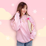 Cinnamon the Chubby Reindeer Cute Christmas Sweater | Festive Holiday Season Kawaii Sweatshirt | Cozy Warm Winter Sweater Katnipp character product