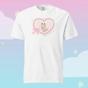 Cinnamon the Deer Stay Whimsical Kawaii T-Shirt | Cute Cottagecore Character Graphic Tee Katnipp character product