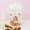 Cosy Bumblebutt Candy Cane Christmas Mug - Katnipp Studios