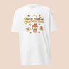 Cosy Nights & Pumpkin Spice T-Shirt | Kawaii Gourdo the Pumpkin | Cute Autumn Fall Tee - Katnipp Studios