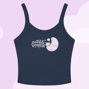 Cozy & Cosmic Celestial Vest Top | Kawaii Y2K Space Tank Katnipp character product