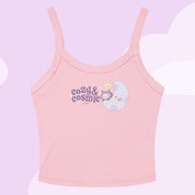 Cozy & Cosmic Celestial Vest Top | Kawaii Y2K Space Tank Katnipp character product