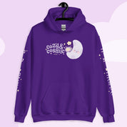 Cozy & Cosmic Hoodie | Celestial Kawaii with Japanese Sleeve Design Katnipp character product