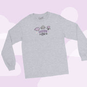 Creepy Chic Kawaii Halloween Long Sleeve T-Shirt | Spooky Cute Gothic Apparel for Fall Katnipp character product