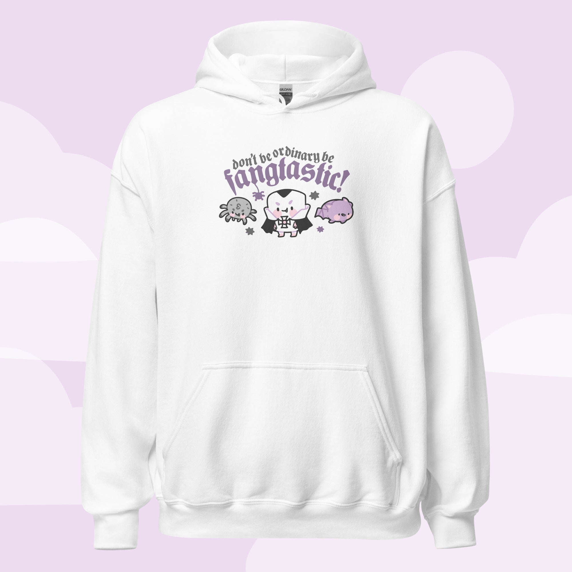 Fangtastic Gothic Halloween Hoodie | Kawaii Vampire Bat Sweatshirt for Spooky Season Katnipp character product