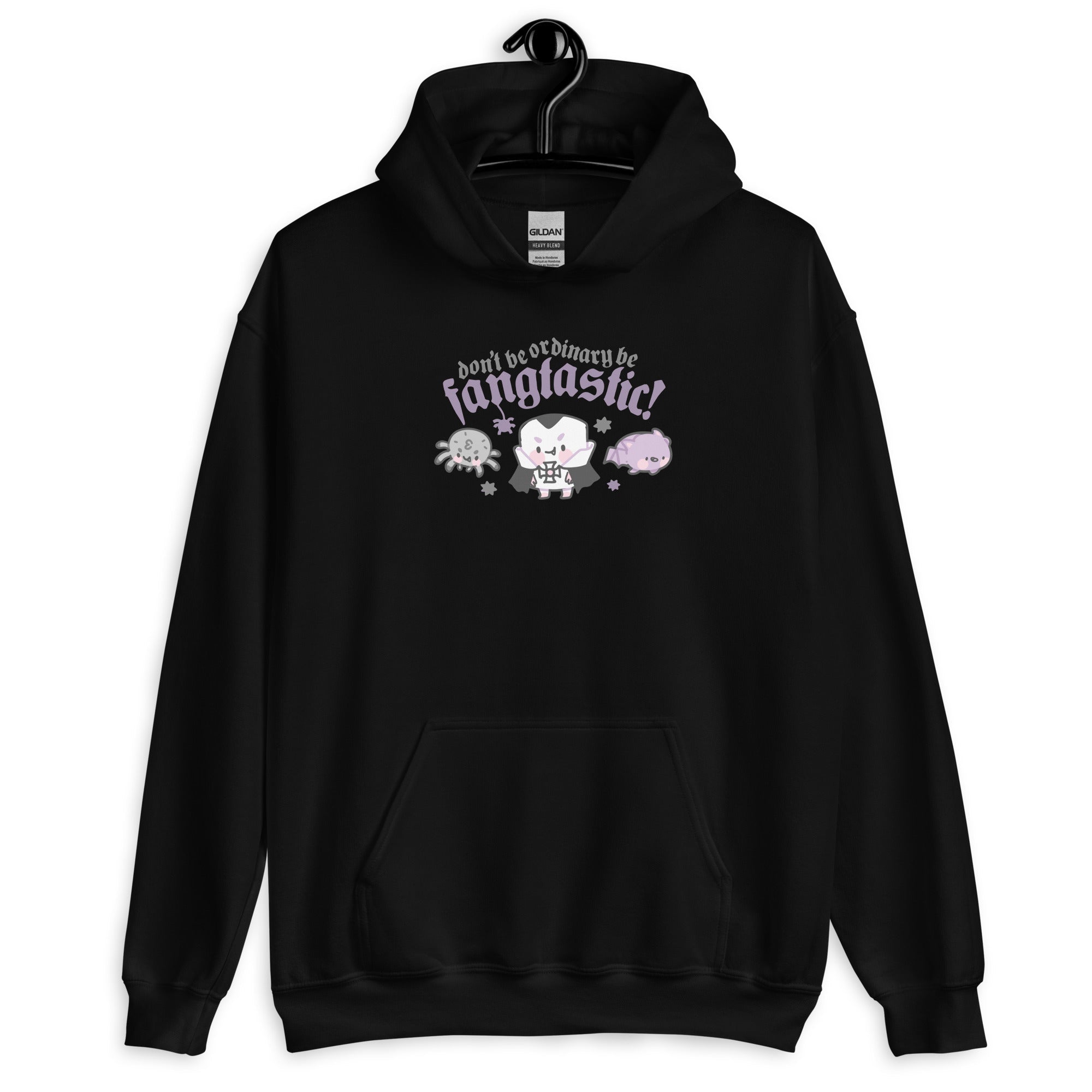 Fangtastic Gothic Halloween Hoodie | Kawaii Vampire Bat Sweatshirt for Spooky Season Katnipp character product