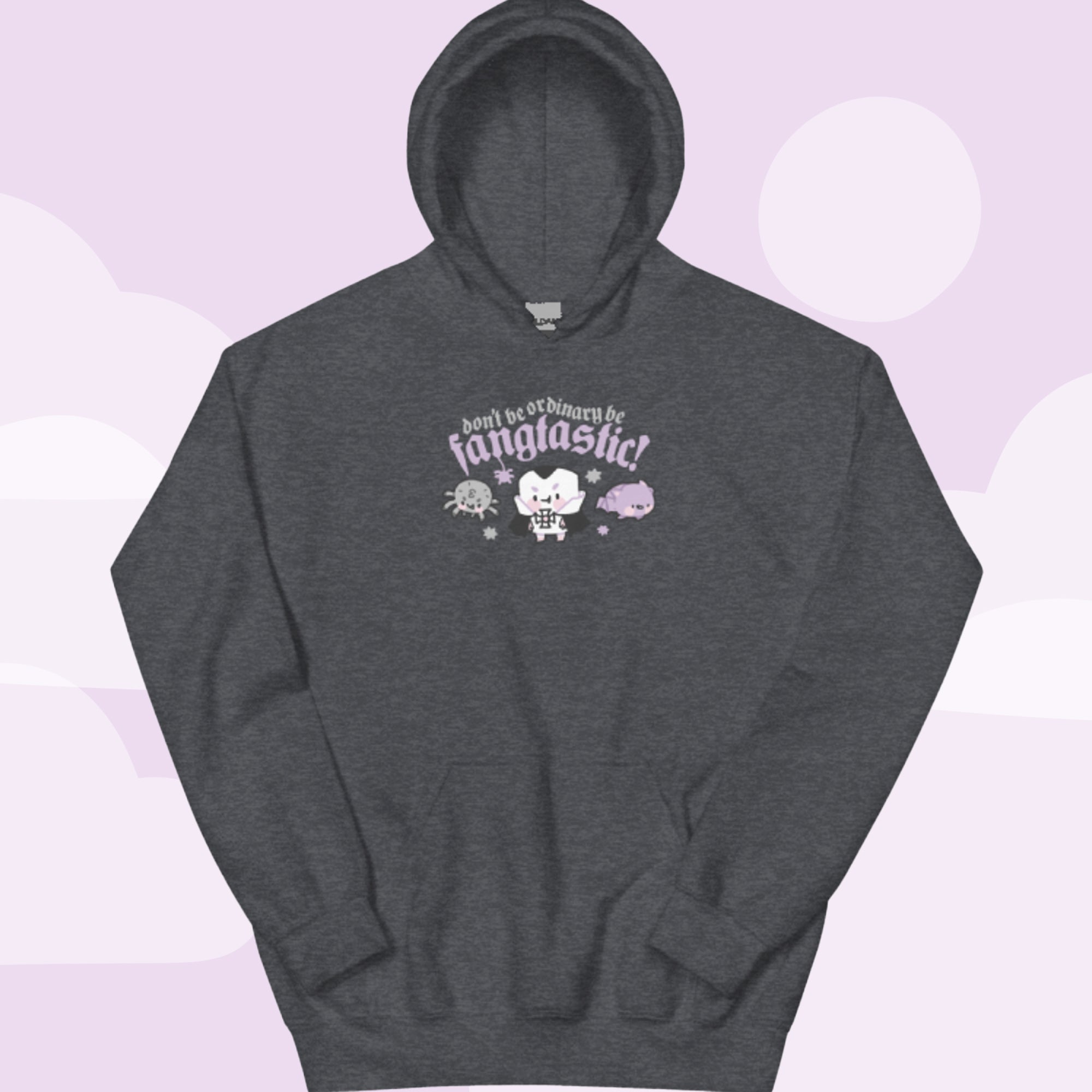 Fangtastic Gothic Halloween Hoodie | Kawaii Vampire Bat Sweatshirt for Spooky Season Katnipp character product