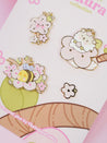 Full Set Sakura Enamel Pin Collection - Katnipp Studios