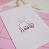 Gamer Kawaii Greetings card Most Valuable Player Marshie Valentines Card - GC003 - Katnipp Studios