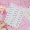 General Appointments Kawaii Cute Planner Sticker Sheet - MISC 010 - Katnipp Studios