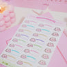 General Appointments Kawaii Cute Planner Sticker Sheet - MISC 010 - Katnipp Studios