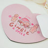 Gingie & Spice Mouse Pad | Kawaii Pastel Pink Desk Decor & Festive Holiday Gift | Cute Gingerbread Couple Office Accessories - Katnipp Studios