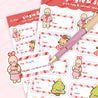 Gingie and Spices To and From Christmas Gift Tag & Envelope Seal Stickers - Katnipp Studios