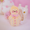 Gingie Gingerbread Kawaii Keychain Plushie | Cute Soft Toy Charm | Adorable Mini Gingerbread Ornament for Bags, Keys & Gifts - Katnipp Studios