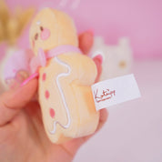 Gingie & Spice Gingerbread Kawaii Keychain Plushie Bundle | Cute Mini Soft Toy Charms | Adorable Gingerbread Accessories for Bags, Keys & Gifts Katnipp character product
