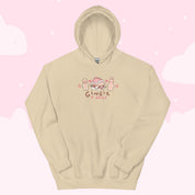 Gingie & Spice Kawaii Christmas Hoodie | Cute Gingerbread Holiday Apparel | Festive Winter Clothing Katnipp character product