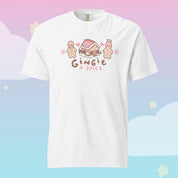 Gingie & Spice Kawaii Christmas T-Shirt | Cute Gingerbread Character Holiday Tee Katnipp character product