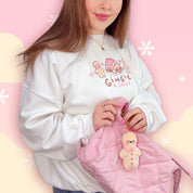 Gingie & Spice Whimsical Christmas Sweater | Kawaii Gingerbread Holiday Apparel | Cozy Winter Clothing Katnipp character product