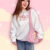 Gingie & Spice Whimsical Christmas Sweater | Kawaii Gingerbread Holiday Apparel | Cozy Winter Clothing Katnipp character product