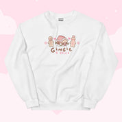 Gingie & Spice Whimsical Christmas Sweater | Kawaii Gingerbread Holiday Apparel | Cozy Winter Clothing Katnipp character product