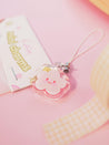 Glittery Sakura Mini Phone Charm - Katnipp Studios