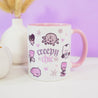 Gothic Halloween Ceramic Mug – ‘Creepy Chic’ Kawaii Halloween Coffee Mug - Spooky Drinkware - Katnipp Studios