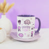 Gothic Halloween Ceramic Mug – ‘Creepy Chic’ Kawaii Halloween Coffee Mug - Spooky Drinkware - Katnipp Studios