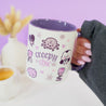 Gothic Halloween Ceramic Mug – ‘Creepy Chic’ Kawaii Halloween Coffee Mug - Spooky Drinkware - Katnipp Studios