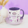 Gothic Halloween Ceramic Mug – ‘Creepy Chic’ Kawaii Halloween Coffee Mug - Spooky Drinkware - Katnipp Studios