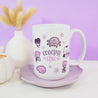 Gothic Halloween Ceramic Mug – ‘Creepy Chic’ Kawaii Halloween Coffee Mug - Spooky Drinkware - Katnipp Studios