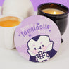 Gothic Halloween Desk Coaster - Have a Fangtastic Day - Vampire Marshie Spooky Decor - Katnipp Studios