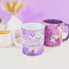 Gothic Halloween Mug - ‘Fangtastic’ - Spooky Graveyard Design - Kawaii Halloween Homeware - Katnipp Studios