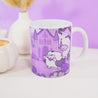 Gothic Halloween Mug - ‘Fangtastic’ - Spooky Graveyard Design - Kawaii Halloween Homeware - Katnipp Studios