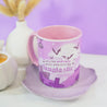 Gothic Halloween Mug - ‘Fangtastic’ - Spooky Graveyard Design - Kawaii Halloween Homeware - Katnipp Studios