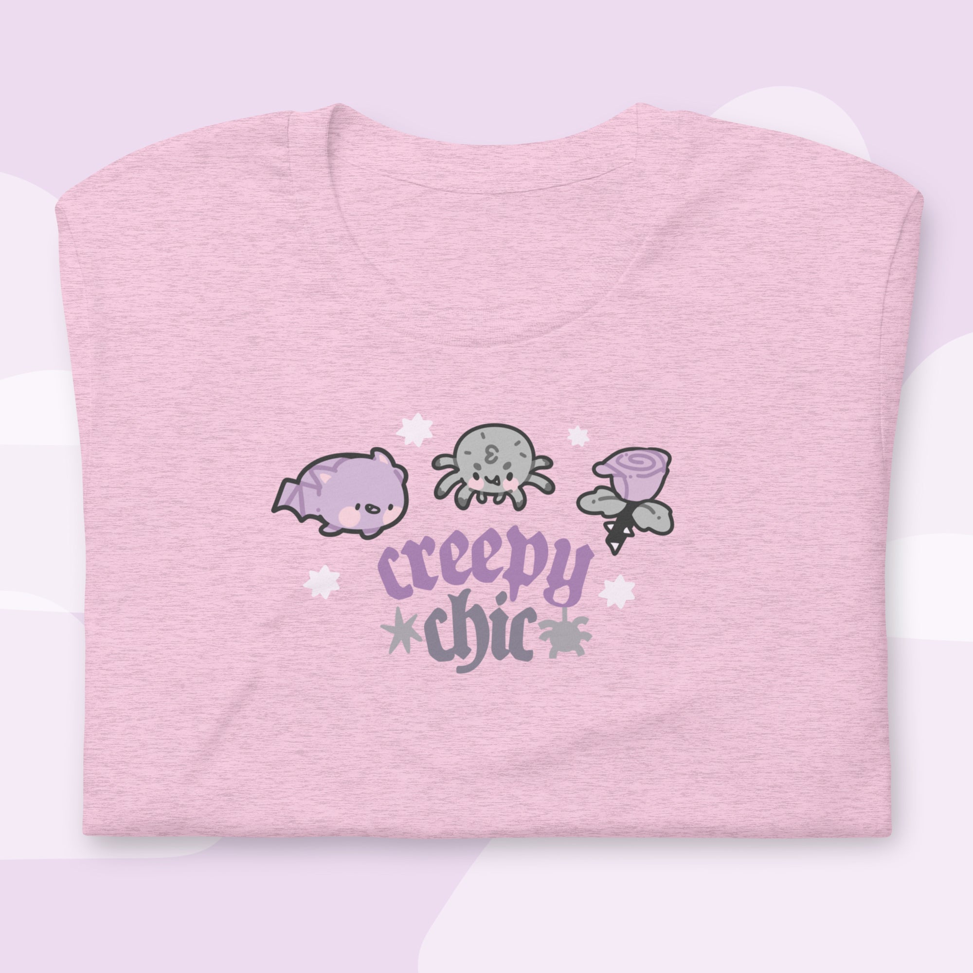 Gothic Halloween T-Shirt - “Creepy Chic” Spooky Aesthetic - Kawaii Gothic Apparel - Katnipp Studios