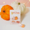 Gourdo Cosy Autumn Enamel Pin | Pumpkin Spice Coffee Pin | Kawaii Fall Accessory - Katnipp Studios