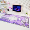 Halloween Gaming Desk Pad | Gothic Autumn Desk Decor | Vampire & Graveyard Kawaii Design - Katnipp Studios