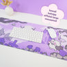 Halloween Gaming Desk Pad | Gothic Autumn Desk Decor | Vampire & Graveyard Kawaii Design - Katnipp Studios