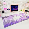 Halloween Gaming Desk Pad | Gothic Autumn Desk Decor | Vampire & Graveyard Kawaii Design - Katnipp Studios