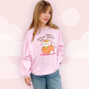 Have a Gourd - geous Day Kawaii Autumn Sweatshirt | Cozy Fall Dog Jumper | Cute Pumpkin Sweater Katnipp character product