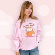 Have a Gourd - geous Day Kawaii Autumn Sweatshirt | Cozy Fall Dog Jumper | Cute Pumpkin Sweater Katnipp character product