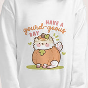 Have a Gourd - geous Day Kawaii Autumn Sweatshirt | Cozy Fall Dog Jumper | Cute Pumpkin Sweater Katnipp character product