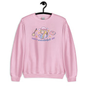 Have a Wanderful Day Kawaii Halloween Sweater | Pastel Witch Cozy Sweatshirt | Magical Girl Apparel Katnipp character product